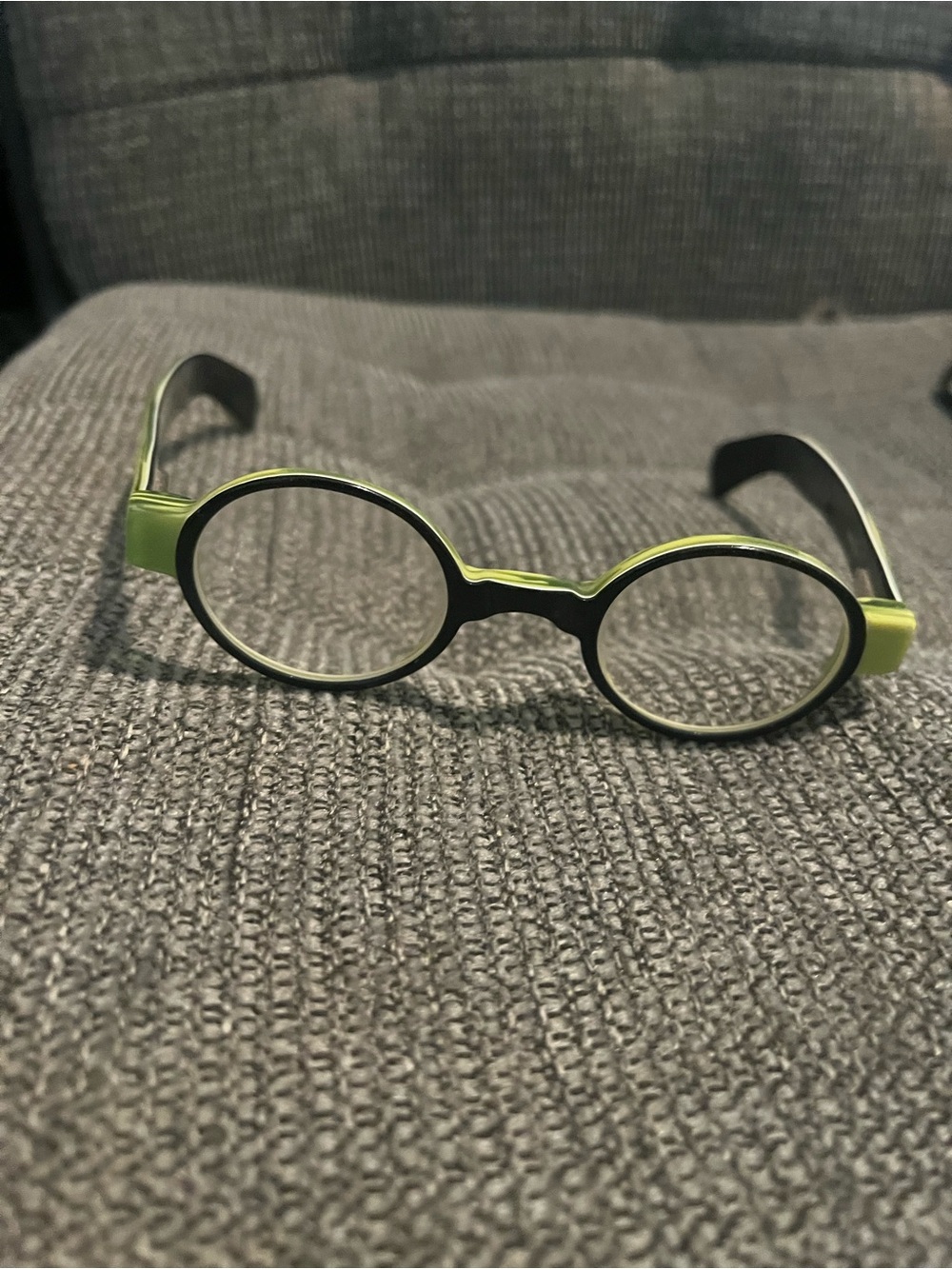 Eye bobs ciao!  Frame Glasses in Green and Black